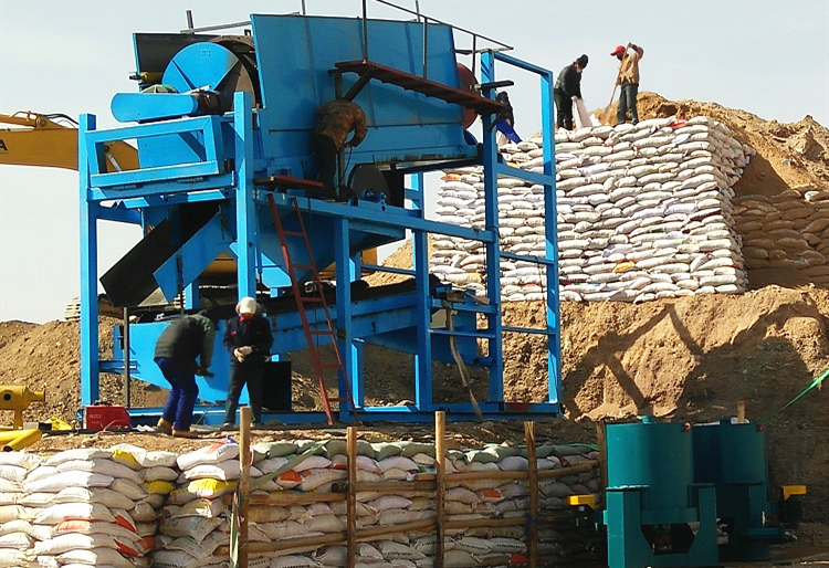 固定砂金機組/砂金礦選取設備